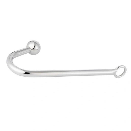 3294 Metal AllNight Sex Anal Smooth Hook Toy 1206